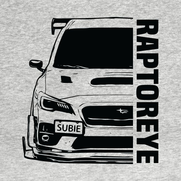 Subaru STI Car - Impreza WRX Raptor Eye Modified JDM Car by JDM-Rey